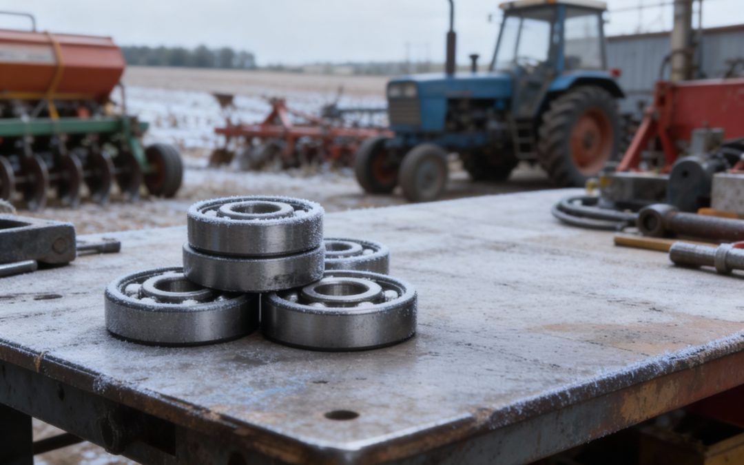 Zimowy przegląd łożysk – klucz do niezawodności maszyn w sezonie 2026 | GĄSKA