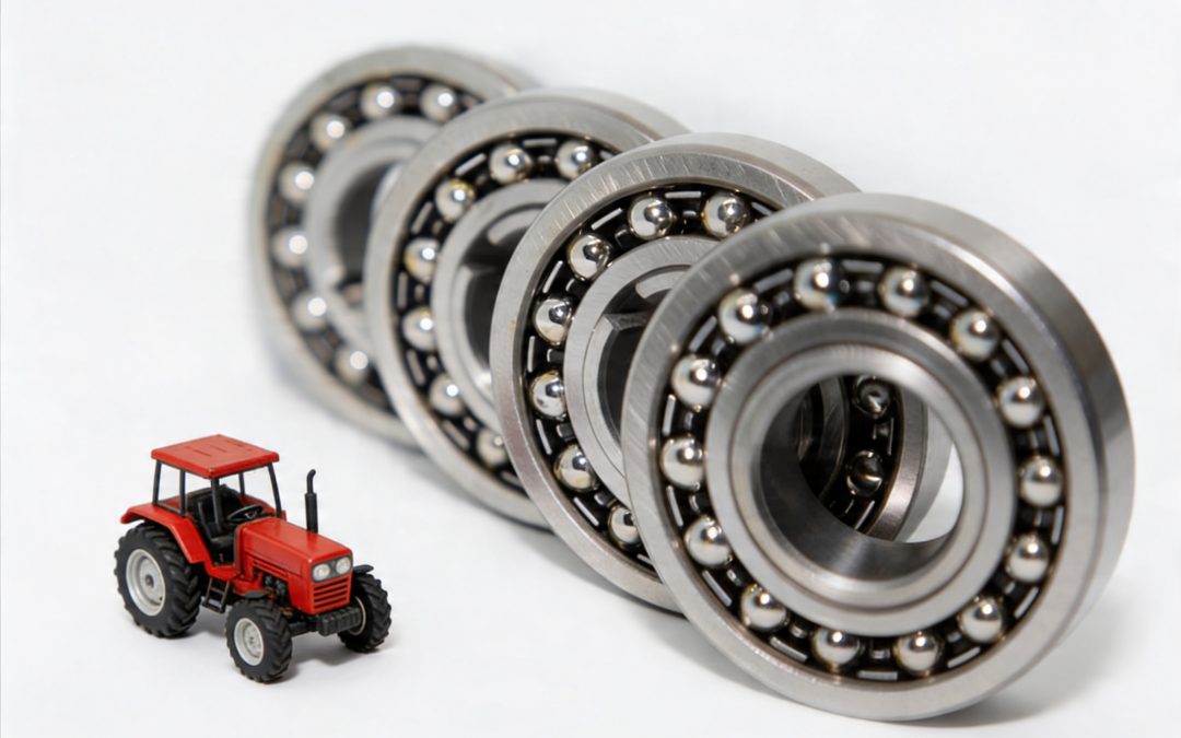 Łożyska w maszynach rolniczych – jak dobrać odpowiedni typ do pracy w zapylonym środowisku | GĄSKA